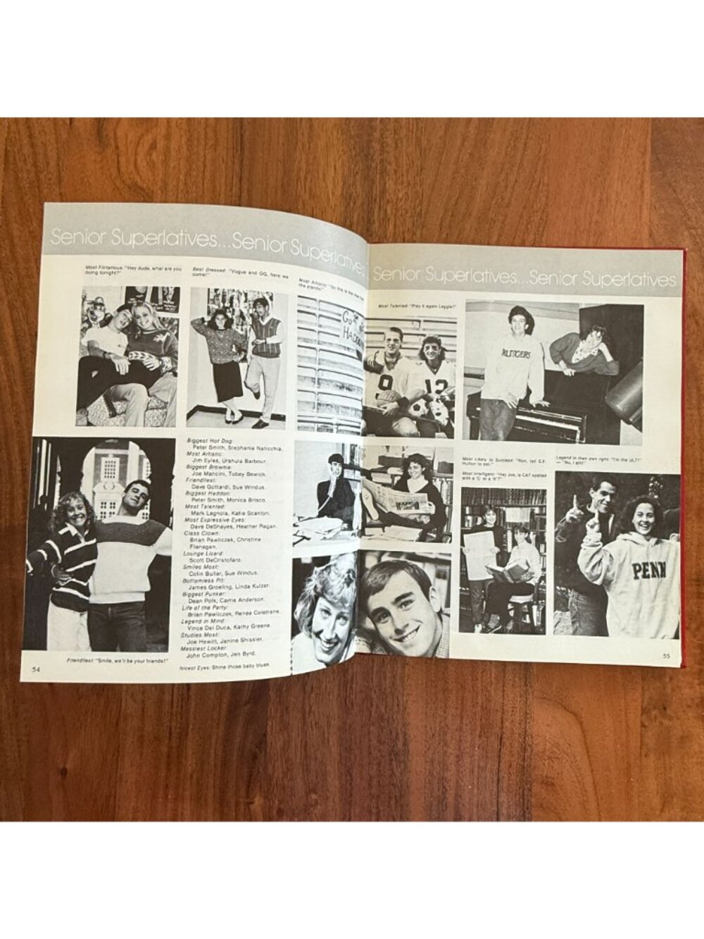 1987 Haddonfield Memorial High School NJ Yearbook Shield Signed Annual - Picture 5 of 9